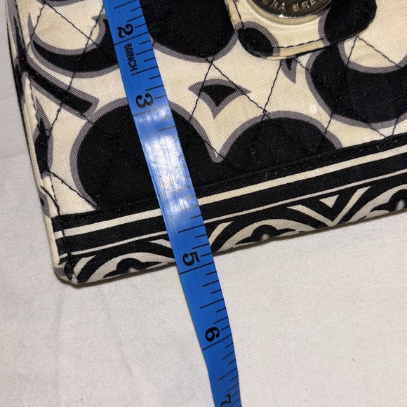 Vera Bradley Retired Night & Day Pattern Turn Lock Wallet - Picture 3 of 9